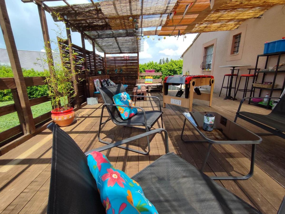Le Cosy Occitan Villa Chaleureuse Independante Baignoire Terrasse Jardin Carcassonne Ngoại thất bức ảnh